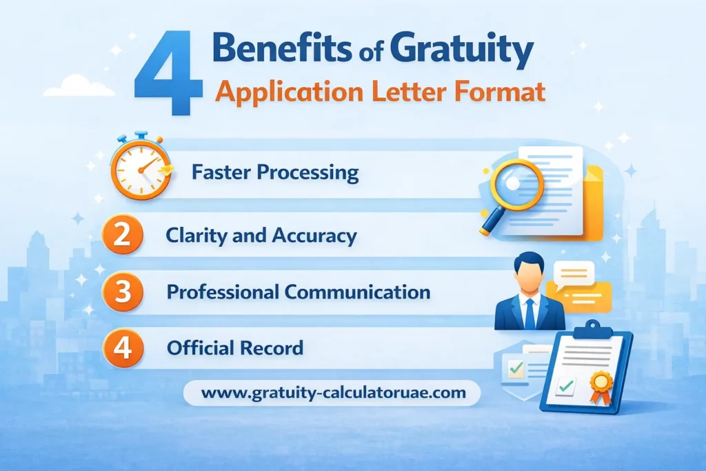 Benefits of Gratuity Application in Structured Format