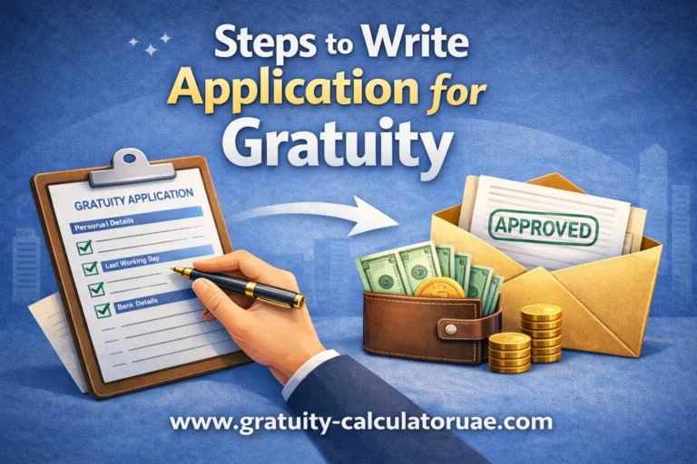 Steps to Write Application for Gratuity, Complete Guide (2025)